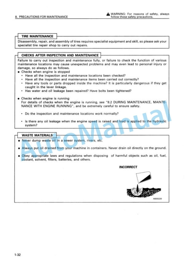 Komatsu WA450-3LL Avance Log Loader Operation and Maintenance Manual SEAM014601 2 Komatsu WA450-3LL Avance Log Loader Operation and Maintenance Manual SEAM014601 - Image 2