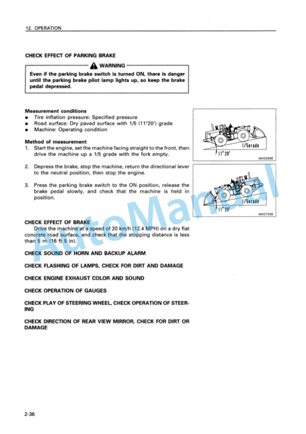Komatsu WA450-3LL Avance Log Loader Operation and Maintenance Manual SEAM014601 3 Komatsu WA450-3LL Avance Log Loader Operation and Maintenance Manual SEAM014601 - Image 3