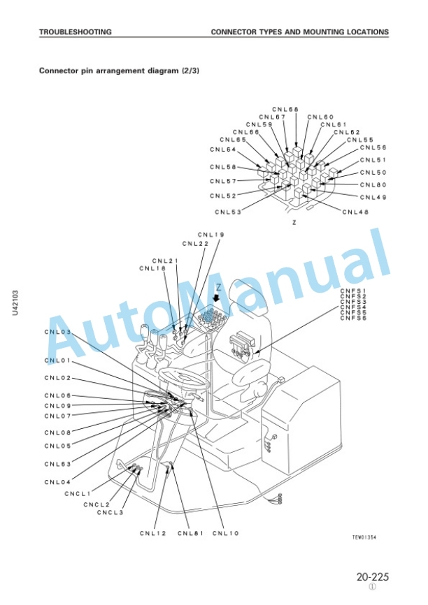 Komatsu WA450-3LL Log Loader Shop Manual SEBM009904 3 Komatsu WA450-3LL Log Loader Shop Manual SEBM009904 - Image 3