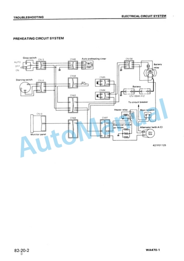Komatsu WA470-1 Wheel Loader Shop Manual SEBMU4210106 5 Komatsu WA470-1 Wheel Loader Shop Manual SEBMU4210106 - Image 5