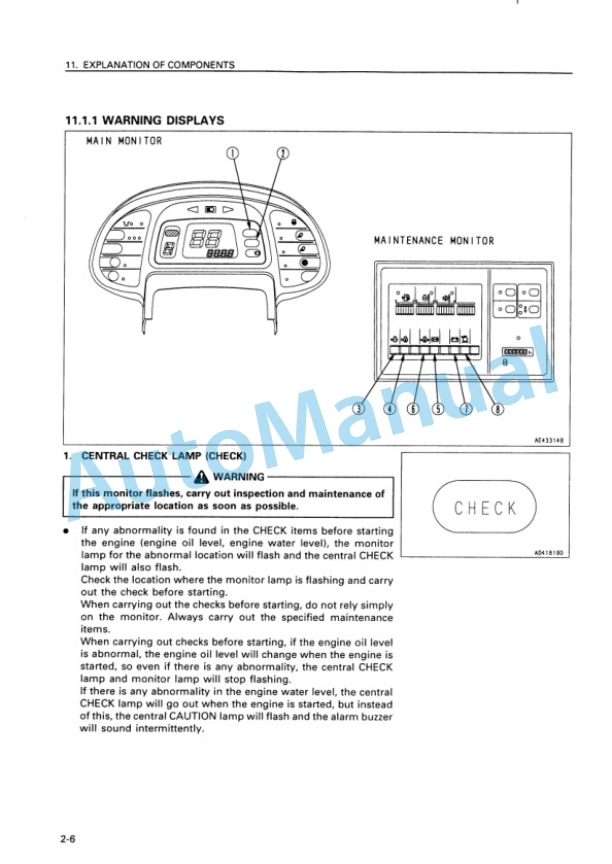 Komatsu WA470-3 Avance Wheel Loader Operation and Maintenance Manual PEN00265-00 2 Komatsu WA470-3 Avance Wheel Loader Operation and Maintenance Manual PEN00265-00 - Image 2