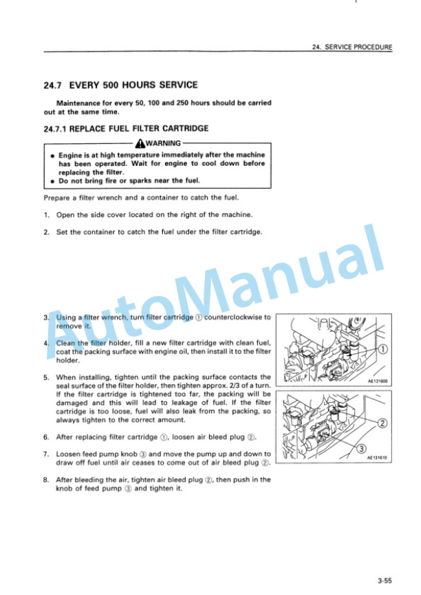 Komatsu WA470-3 Avance Wheel Loader Operation and Maintenance Manual PEN00265-00 5 Komatsu WA470-3 Avance Wheel Loader Operation and Maintenance Manual PEN00265-00 - Image 5