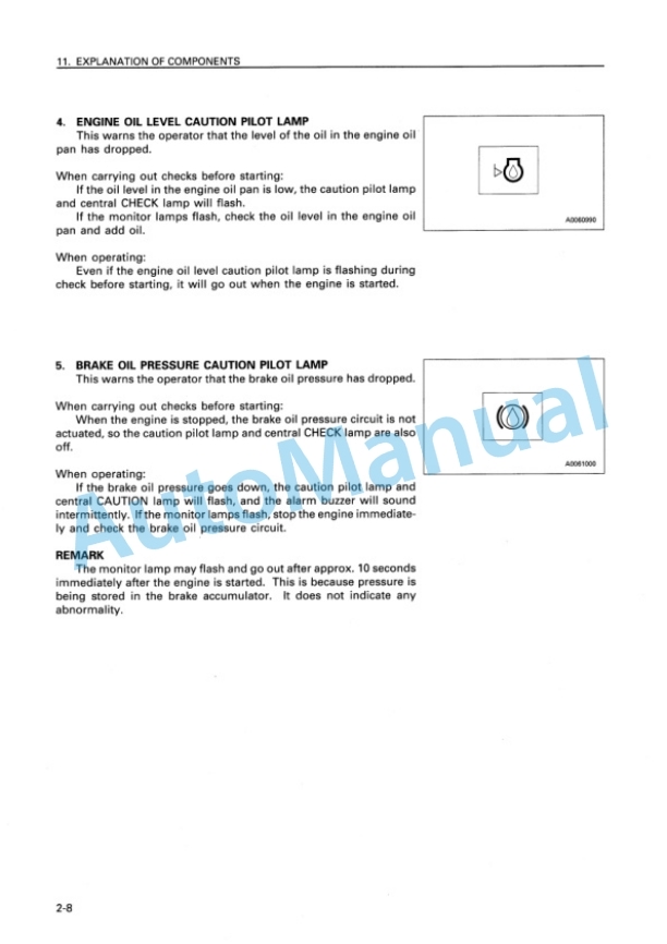 Komatsu WA470-3 Avance Wheel Loader Operation and Maintenance Manual SEAM008401 2 Komatsu WA470-3 Avance Wheel Loader Operation and Maintenance Manual SEAM008401 - Image 2