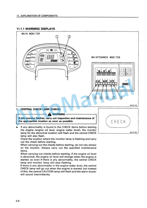 Komatsu WA470-3 Avance Wheel Loader Operation and Maintenance Manual TEN00262-00 2 Komatsu WA470-3 Avance Wheel Loader Operation and Maintenance Manual TEN00262-00 - Image 2