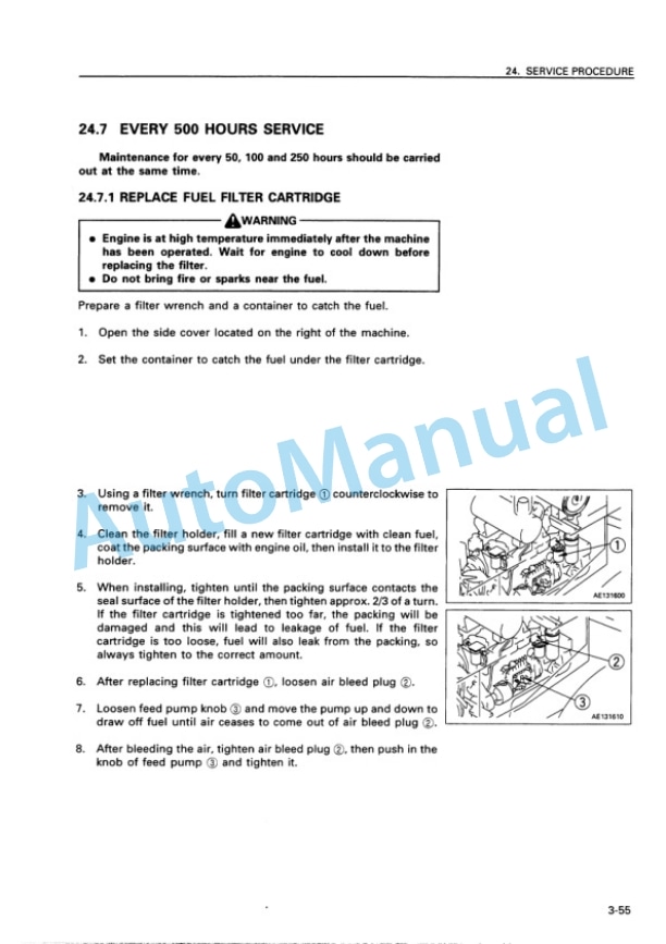 Komatsu WA470-3 Avance Wheel Loader Operation and Maintenance Manual TEN00262-00 5 Komatsu WA470-3 Avance Wheel Loader Operation and Maintenance Manual TEN00262-00 - Image 5
