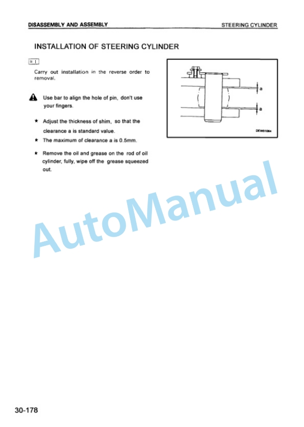 Komatsu WA470-3 Avance Wheel Loader Shop Manual SMEW4700M0 5 Komatsu WA470-3 Avance Wheel Loader Shop Manual SMEW4700M0 - Image 5
