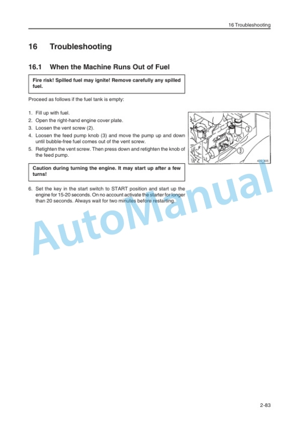 Komatsu WA470-3 Wheel Loader Operation and Maintenance Manual VEAM480500 4 Komatsu WA470-3 Wheel Loader Operation and Maintenance Manual VEAM480500 - Image 4