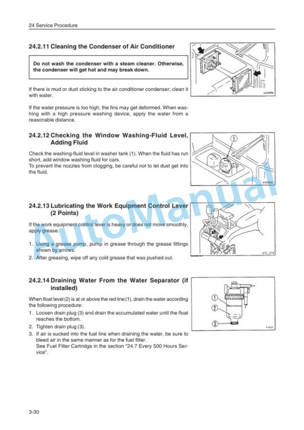 Komatsu WA470-3 Wheel Loader Operation and Maintenance Manual VEAM480500 5 Komatsu WA470-3 Wheel Loader Operation and Maintenance Manual VEAM480500 - Image 5