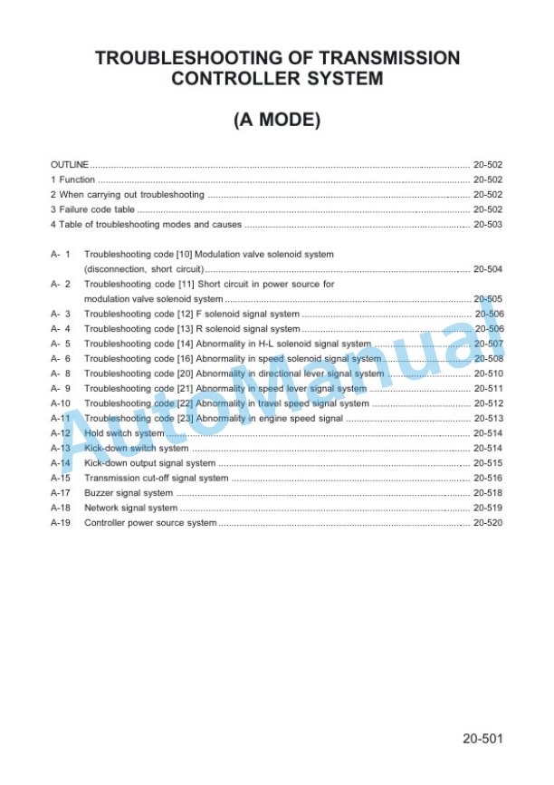Komatsu WA470-3 Wheel Loader Shop Manual VEBM480104 4 Komatsu WA470-3 Wheel Loader Shop Manual VEBM480104 - Image 4