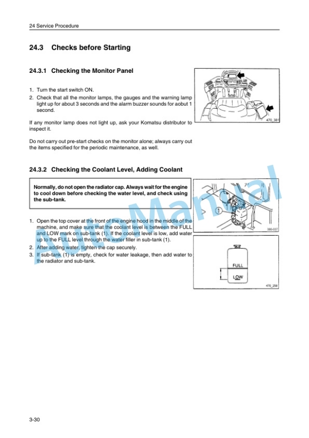 Komatsu WA470-3H Wheel Loader Operation and Maintenance Manual VEAM480200 5 Komatsu WA470-3H Wheel Loader Operation and Maintenance Manual VEAM480200 - Image 5