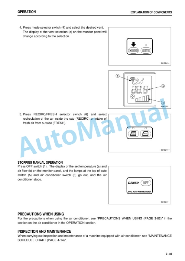Komatsu WA470-5 Galeo Wheel Loader Operation and Maintenance Manual TEN00091-00 3 Komatsu WA470-5 Galeo Wheel Loader Operation and Maintenance Manual TEN00091-00 - Image 3