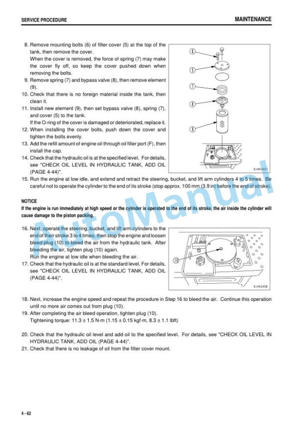Komatsu WA470-5 Galeo Wheel Loader Operation and Maintenance Manual TEN00091-00 5 Komatsu WA470-5 Galeo Wheel Loader Operation and Maintenance Manual TEN00091-00 - Image 5