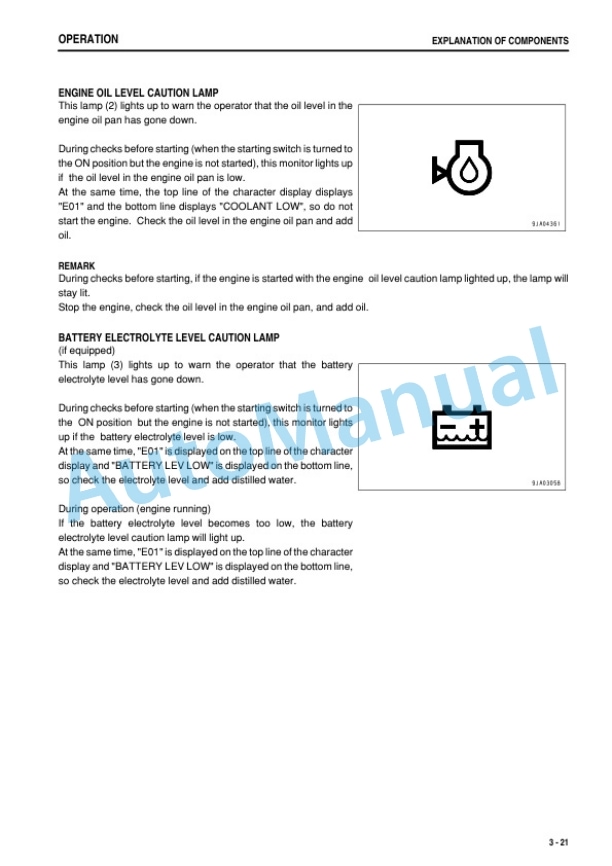 Komatsu WA470-5 Wheel Loader Operation and Maintenance Manual PEN00086-09 2 Komatsu WA470-5 Wheel Loader Operation and Maintenance Manual PEN00086-09 - Image 2