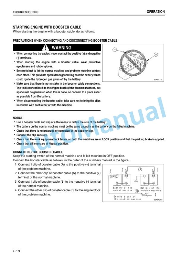 Komatsu WA470-5 Wheel Loader Operation and Maintenance Manual PEN00086-10 4 Komatsu WA470-5 Wheel Loader Operation and Maintenance Manual PEN00086-10 - Image 4