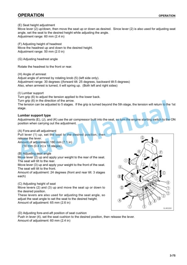 Komatsu WA470-5H Wheel Loader Operation and Maintenance Manual VEAM180100 3 Komatsu WA470-5H Wheel Loader Operation and Maintenance Manual VEAM180100 - Image 3