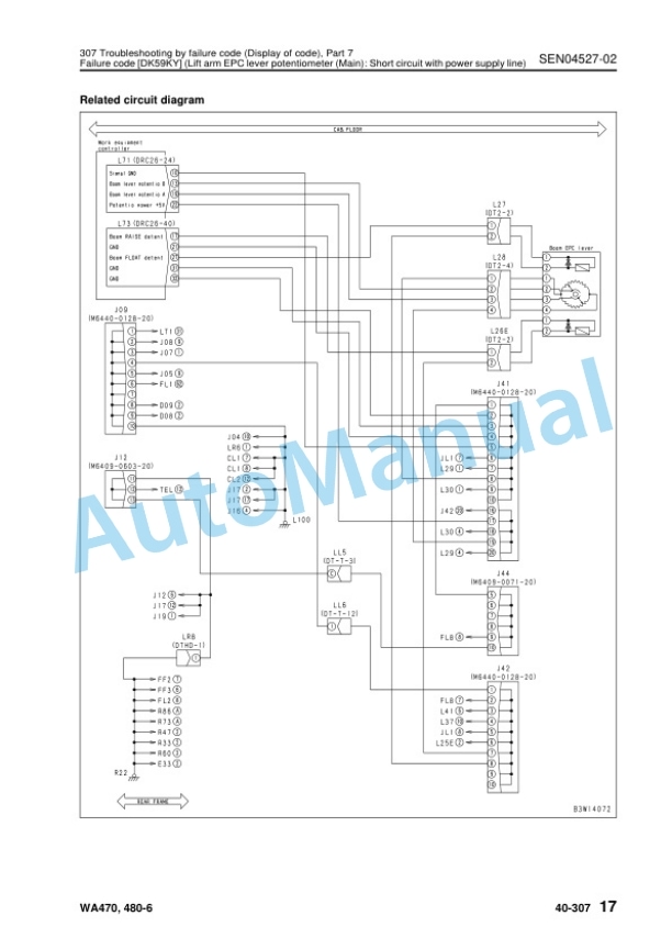 Komatsu WA470-6, WA480-6 Wheel Loader Shop Manual SEN04409-10 4 Komatsu WA470-6, WA480-6 Wheel Loader Shop Manual SEN04409-10 - Image 4