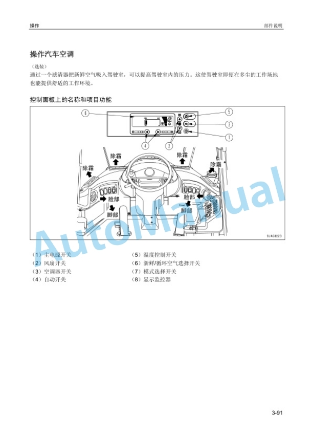 Komatsu WA470-6 Wheel Loader Operation and Maintenance Manual OMCW470600 3 Komatsu WA470-6 Wheel Loader Operation and Maintenance Manual OMCW470600 - Image 3