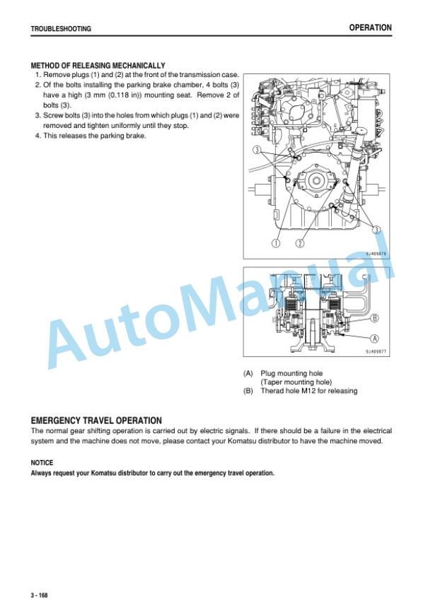 Komatsu WA470-6 Wheel Loader Operation and Maintenance Manual PEN00300-02 4 Komatsu WA470-6 Wheel Loader Operation and Maintenance Manual PEN00300-02 - Image 4