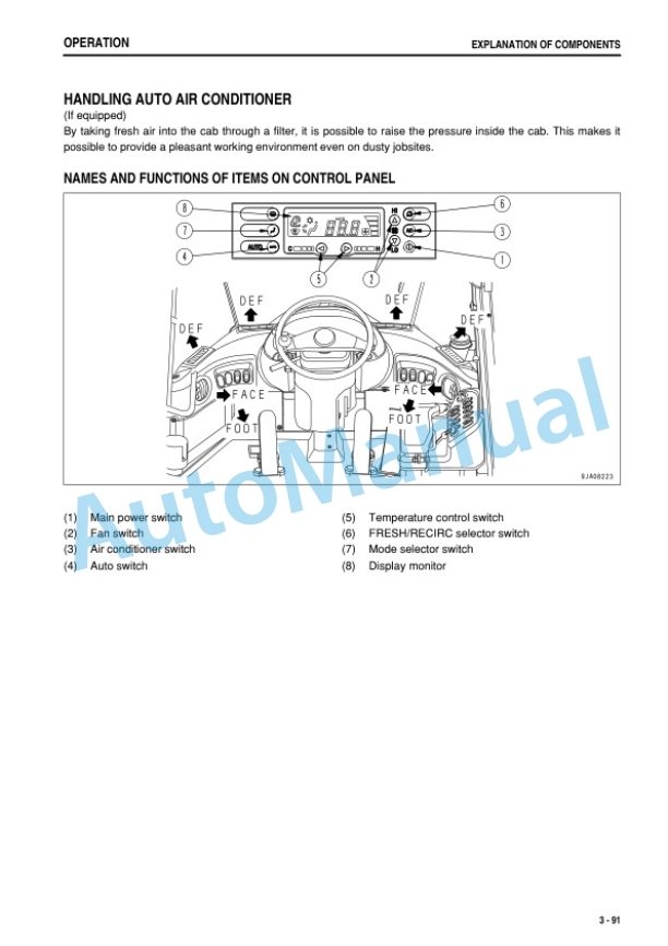 Komatsu WA470-6 Wheel Loader Operation and Maintenance Manual PEN00323-04 3 Komatsu WA470-6 Wheel Loader Operation and Maintenance Manual PEN00323-04 - Image 3