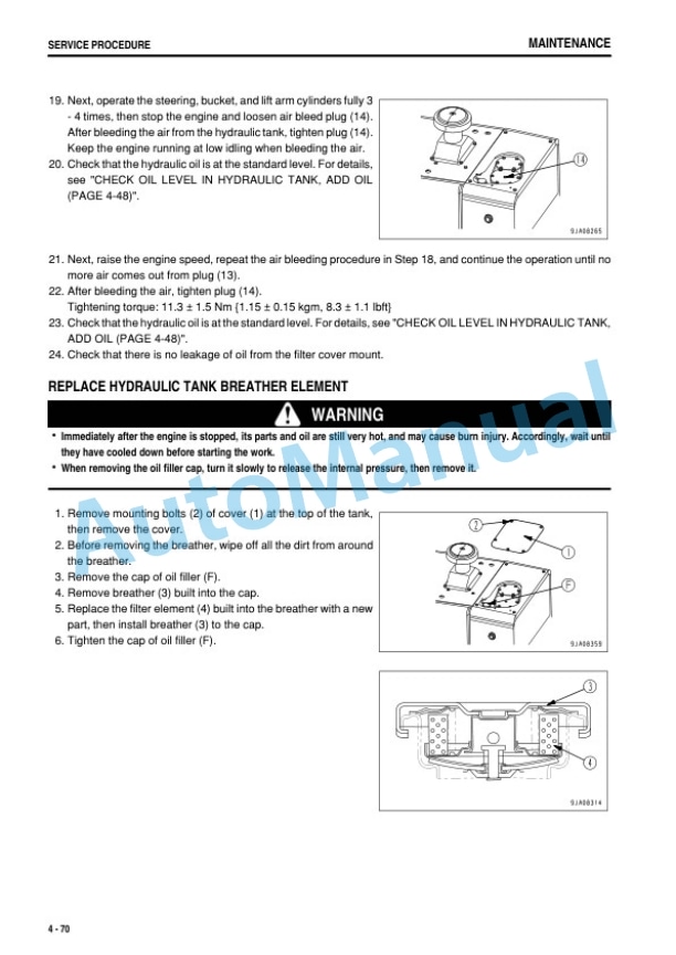 Komatsu WA470-6 Wheel Loader Operation and Maintenance Manual PEN00495-08 5 Komatsu WA470-6 Wheel Loader Operation and Maintenance Manual PEN00495-08 - Image 5