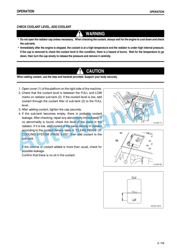 Komatsu WA470-6 Wheel Loader Operation and Maintenance Manual PEN00865-04 3 Komatsu WA470-6 Wheel Loader Operation and Maintenance Manual PEN00865-04 - Image 3