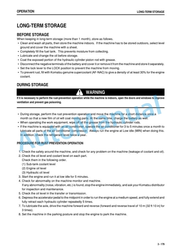 Komatsu WA470-6 Wheel Loader Operation and Maintenance Manual PEN01376-00 4 Komatsu WA470-6 Wheel Loader Operation and Maintenance Manual PEN01376-00 - Image 4