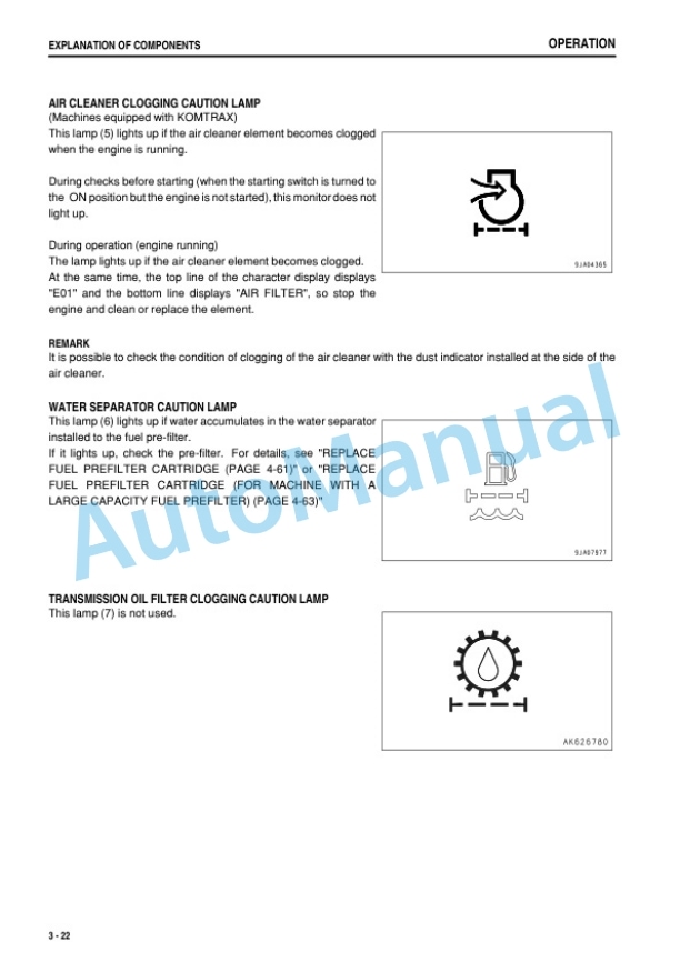 Komatsu WA470-6 Wheel Loader Operation and Maintenance Manual PEN01545-00 2 Komatsu WA470-6 Wheel Loader Operation and Maintenance Manual PEN01545-00 - Image 2