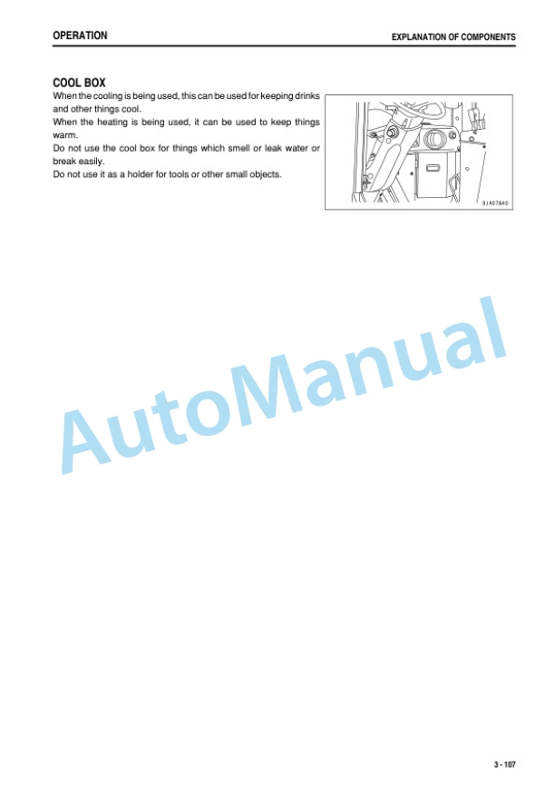 Komatsu WA470-6 Wheel Loader Operation and Maintenance Manual PEN01869-00 3 Komatsu WA470-6 Wheel Loader Operation and Maintenance Manual PEN01869-00-3