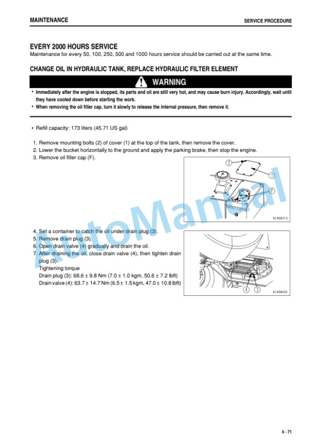 Komatsu WA470-6 Wheel Loader Operation and Maintenance Manual PEN01869-00 5 Komatsu WA470-6 Wheel Loader Operation and Maintenance Manual PEN01869-00-5