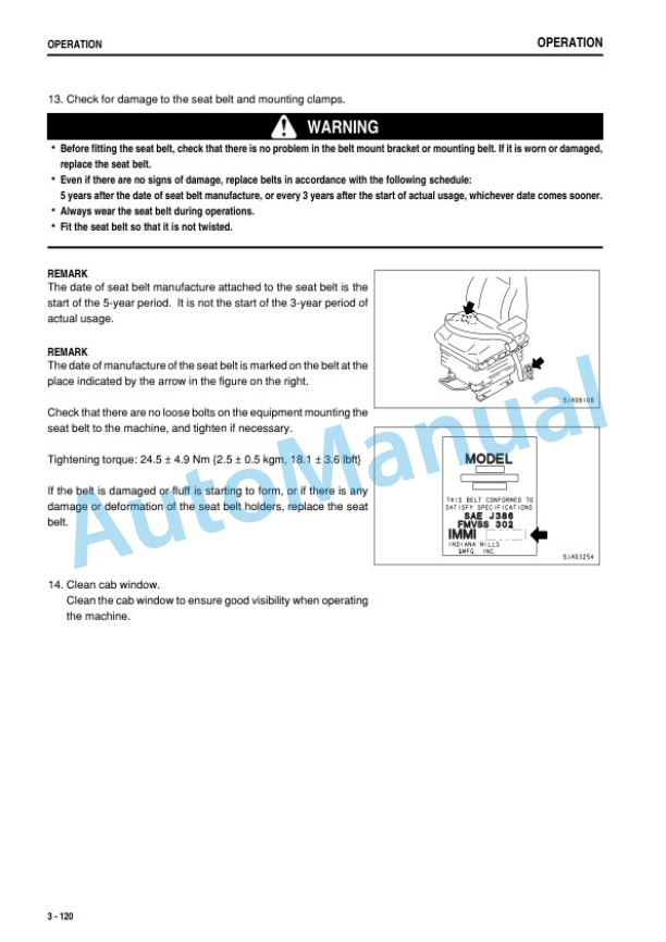 Komatsu WA470-6 Wheel Loader Operation and Maintenance Manual PEN01871-00 3 Komatsu WA470-6 Wheel Loader Operation and Maintenance Manual PEN01871-00-3
