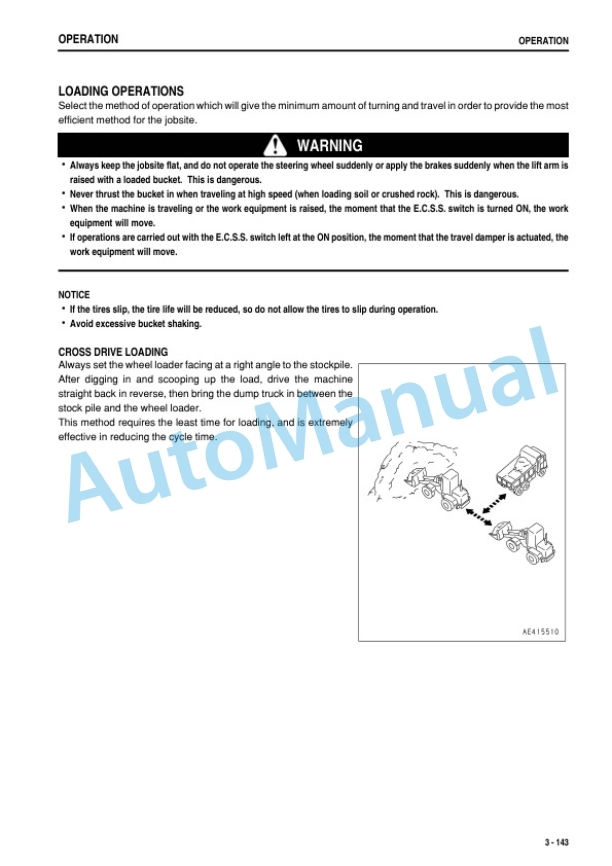 Komatsu WA470-6 Wheel Loader Operation and Maintenance Manual TEN00176-04 4 Komatsu WA470-6 Wheel Loader Operation and Maintenance Manual TEN00176-04 - Image 4