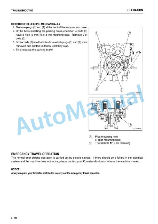 Komatsu WA470-6 Wheel Loader Operation and Maintenance Manual TEN00314-04 4 Komatsu WA470-6 Wheel Loader Operation and Maintenance Manual TEN00314-04 - Image 4