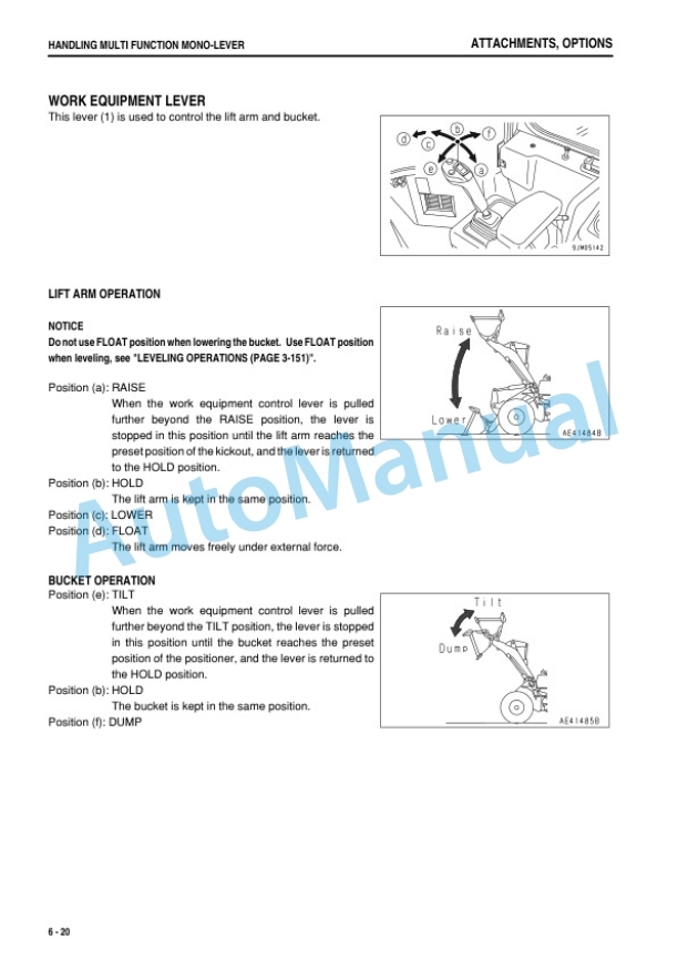 Komatsu WA470-6 Wheel Loader Operation and Maintenance Manual TEN00451-07 5 Komatsu WA470-6 Wheel Loader Operation and Maintenance Manual TEN00451-07 - Image 5
