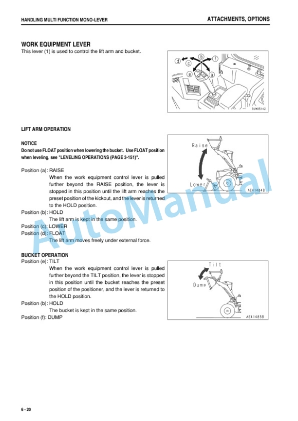 Komatsu WA470-6 Wheel Loader Operation and Maintenance Manual TEN00926-00 5 Komatsu WA470-6 Wheel Loader Operation and Maintenance Manual TEN00926-00 - Image 5