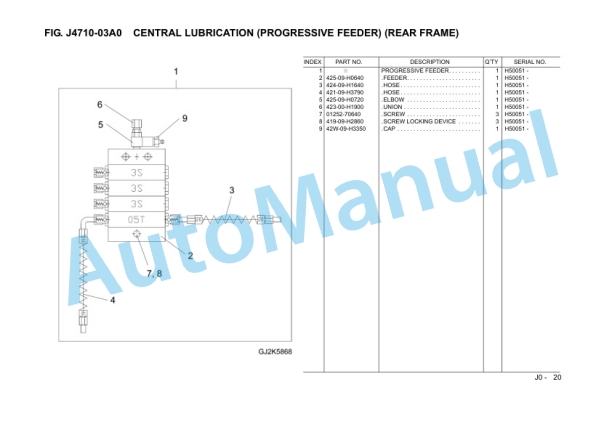 Komatsu WA470-6 Wheel Loader Parts Manual VZPB194602 3 Komatsu WA470-6 Wheel Loader Parts Manual VZPB194602-3