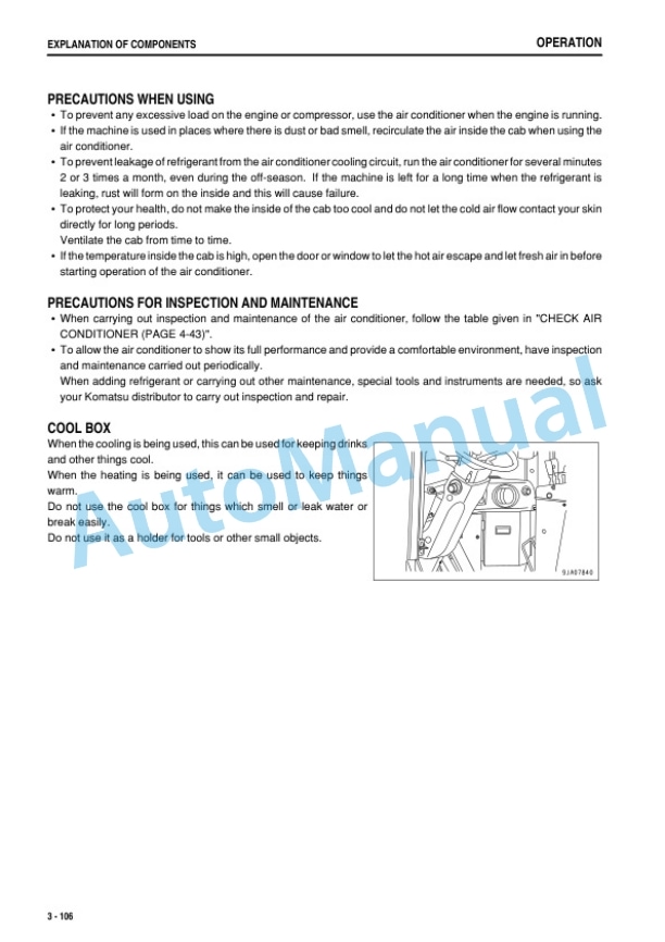 Komatsu WA470-6R, WA480-6R Wheel Loader Operation and Maintenance Manual PEN01550-00 3 Komatsu WA470-6R, WA480-6R Wheel Loader Operation and Maintenance Manual PEN01550-00 - Image 3