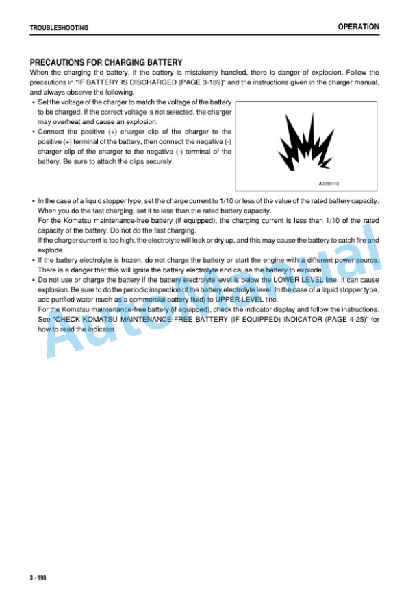Komatsu WA470-6R, WA480-6R Wheel Loader Operation and Maintenance Manual PEN01550-00 4 Komatsu WA470-6R, WA480-6R Wheel Loader Operation and Maintenance Manual PEN01550-00 - Image 4