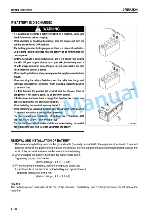 Komatsu WA470-6R, WA480-6R Wheel Loader Operation and Maintenance Manual PEN01665-02 4 Komatsu WA470-6R, WA480-6R Wheel Loader Operation and Maintenance Manual PEN01665-02-4
