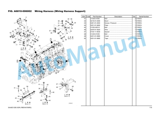 Komatsu WA470-6R Wheel Loader Parts Manual PBEW4706R0-00 2 Komatsu WA470-6R Wheel Loader Parts Manual PBEW4706R0-00-2