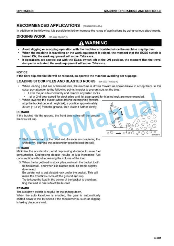 Komatsu WA470-7 Wheel Loader Operation and Maintenance Manual PEN01687-03 4 Komatsu WA470-7 Wheel Loader Operation and Maintenance Manual PEN01687-03 - Image 4