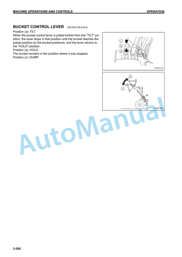 Komatsu WA470-7 Wheel Loader Operation and Maintenance Manual PEN01907-00 4 Komatsu WA470-7 Wheel Loader Operation and Maintenance Manual PEN01907-00 - Image 4
