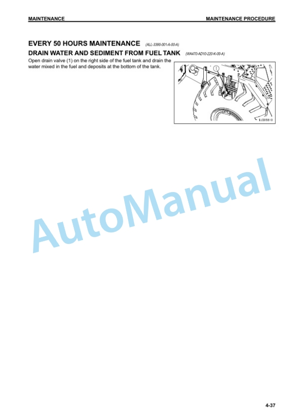 Komatsu WA470-7 Wheel Loader Operation and Maintenance Manual TEN00602-04 5 Komatsu WA470-7 Wheel Loader Operation and Maintenance Manual TEN00602-04 - Image 5
