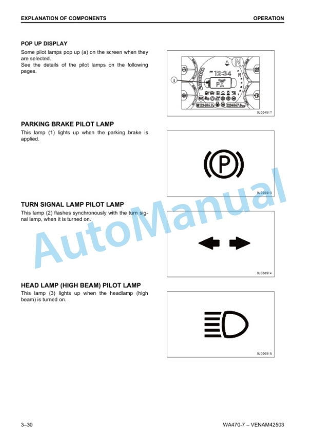 Komatsu WA470-7 Wheel Loader Operation and Maintenance Manual VENAM42503 2 Komatsu WA470-7 Wheel Loader Operation and Maintenance Manual VENAM42503 - Image 2