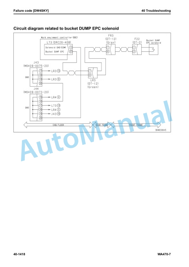 Komatsu WA470-7 Wheel Loader Shop Manual SEN06006-15 4 Komatsu WA470-7 Wheel Loader Shop Manual SEN06006-15 - Image 4