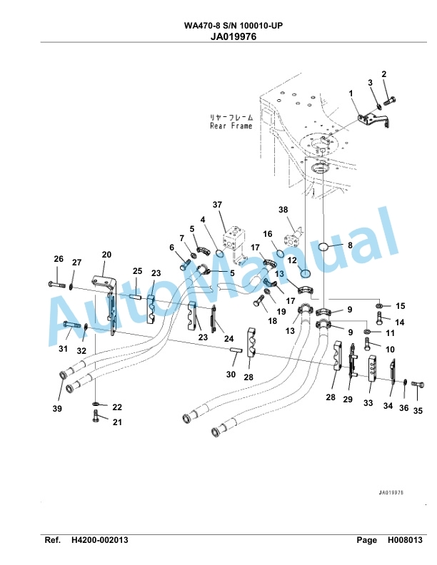 Komatsu WA470-8 Parts Manual 100010-UP 3 Komatsu WA470-8 Parts Manual 100010-UP-3