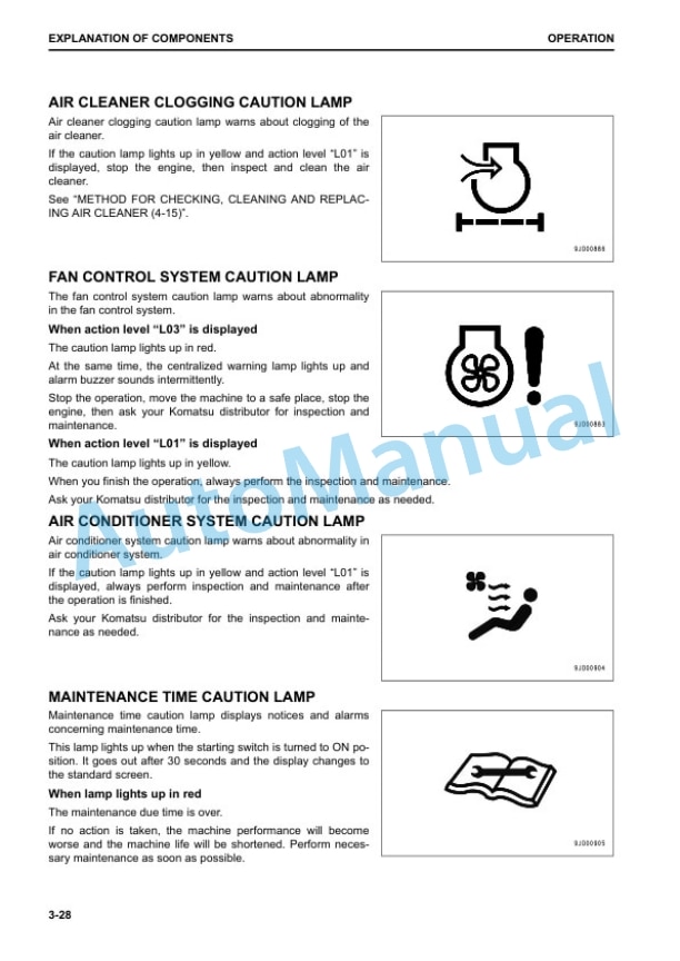 Komatsu WA470-8 Wheel Loader Operation and Maintenance Manual CEAM029502 2 Komatsu WA470-8 Wheel Loader Operation and Maintenance Manual CEAM029502 - Image 2