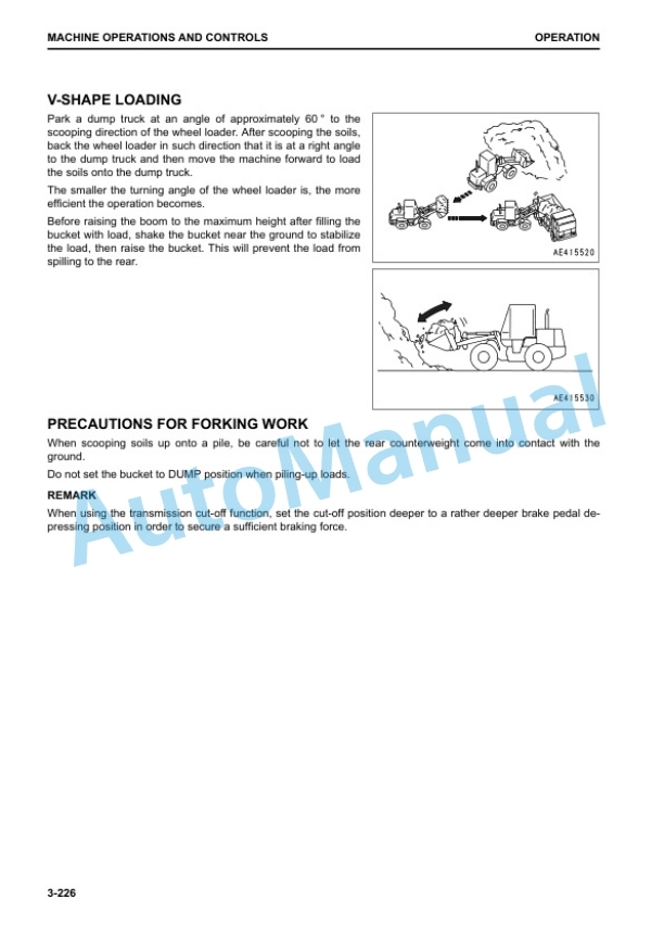 Komatsu WA470-8 Wheel Loader Operation and Maintenance Manual PEN00888-01 4 Komatsu WA470-8 Wheel Loader Operation and Maintenance Manual PEN00888-01 - Image 4