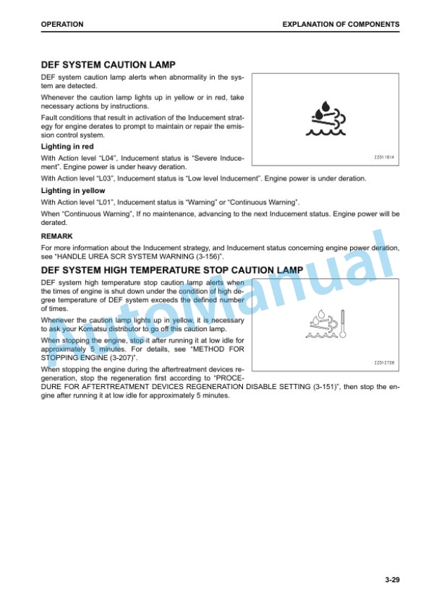 Komatsu WA470-8 Wheel Loader Operation and Maintenance Manual PEN01031-00 2 Komatsu WA470-8 Wheel Loader Operation and Maintenance Manual PEN01031-00 - Image 2