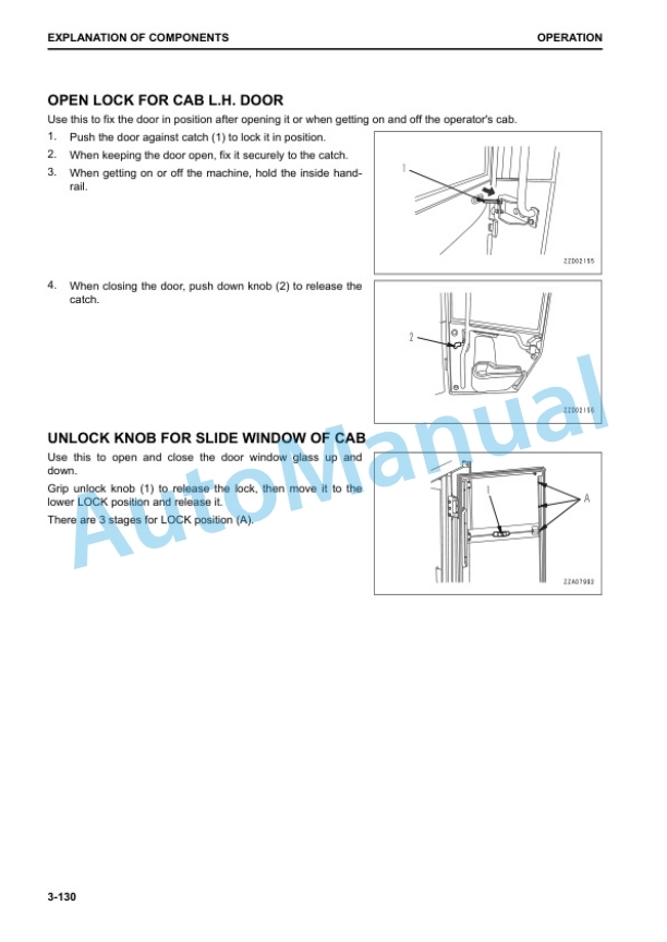 Komatsu WA470-8 Wheel Loader Operation and Maintenance Manual PEN01110-02 3 Komatsu WA470-8 Wheel Loader Operation and Maintenance Manual PEN01110-02 - Image 3
