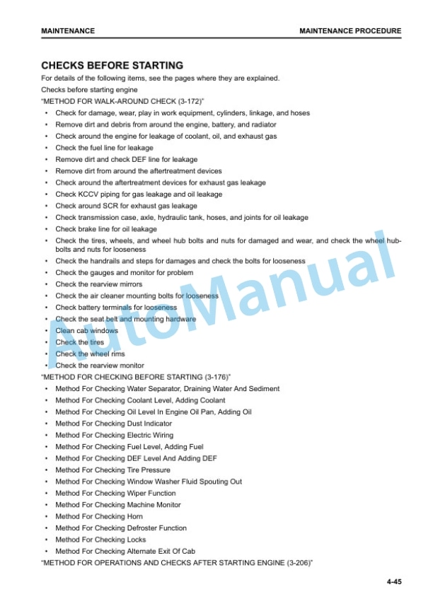 Komatsu WA470-8 Wheel Loader Operation and Maintenance Manual PEN01422-00 5 Komatsu WA470-8 Wheel Loader Operation and Maintenance Manual PEN01422-00 - Image 5